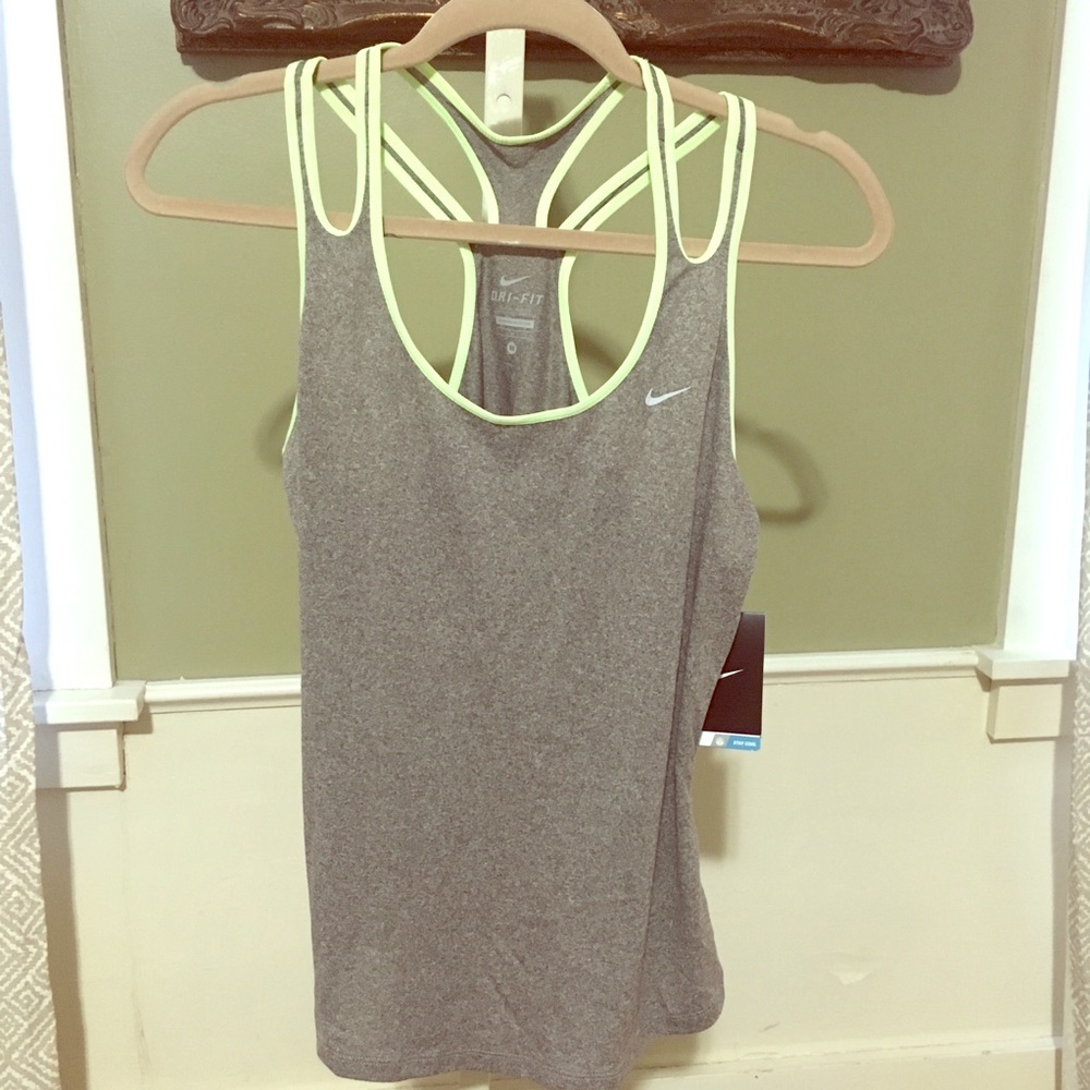 NWT Nike Womens Dri Fit Relay Strappy Running Tank
